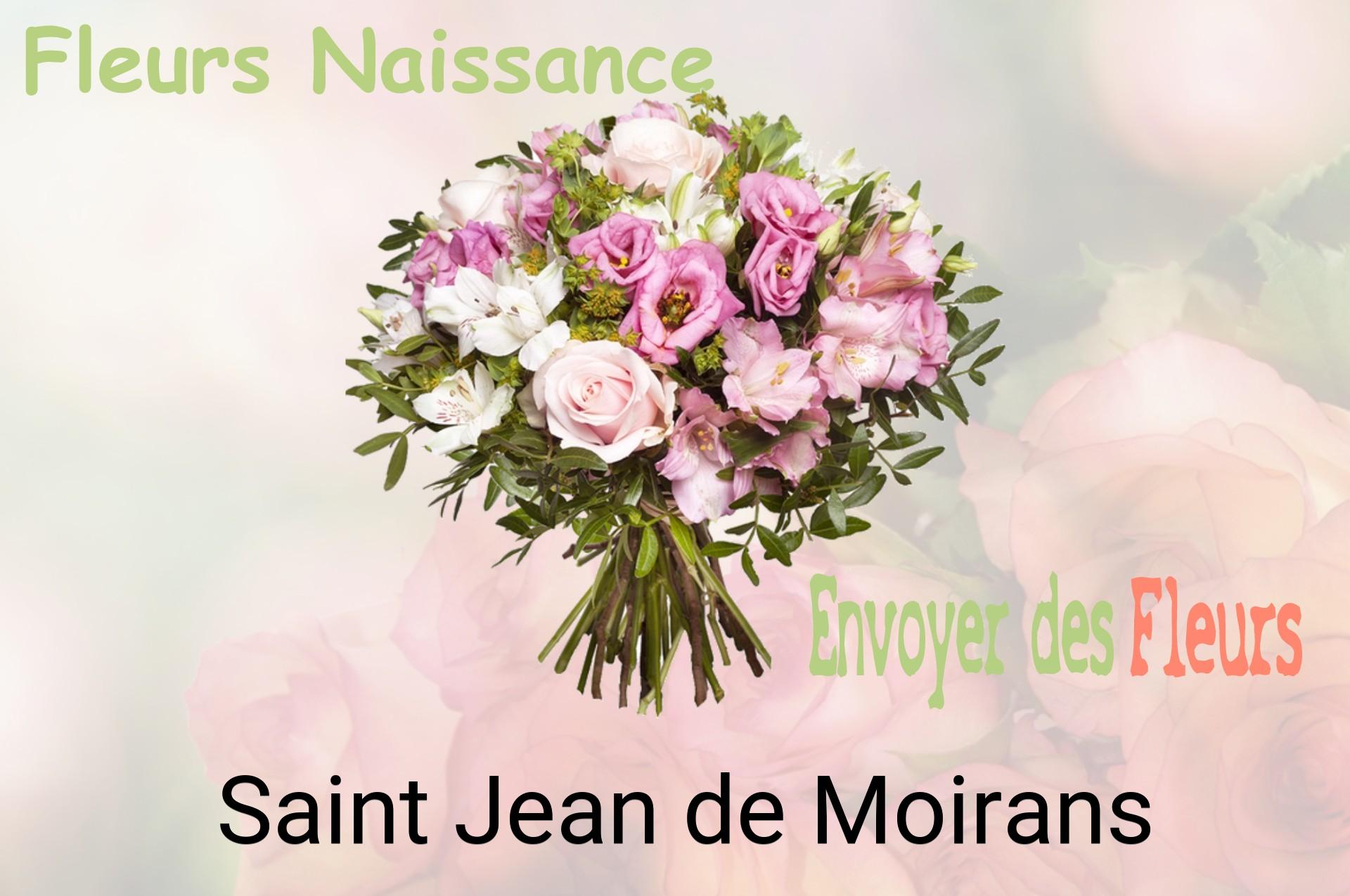 Bouquet de fleurs de naissance livré à Saint-Jean-de-Moirans